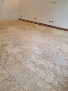 Cleaning Travertine tiles Hertford