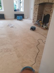 Travertine Floor Restoration Hertford