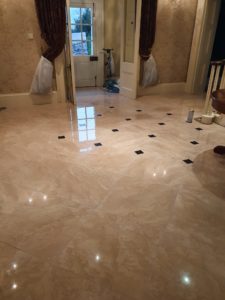 Polished Marble Tiles Hinxton