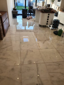 Polishing Carrera Marble Essex